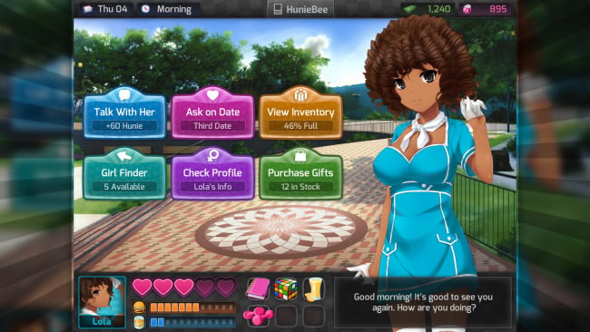 Huniepop PC Screenshot