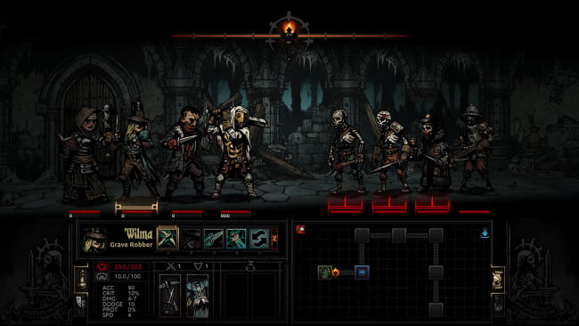 Darkest Dungeon PC Screenshot