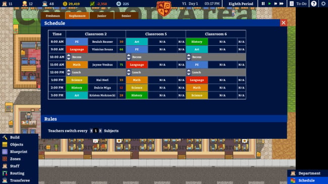 Academia: School Simulator PC Screenshot