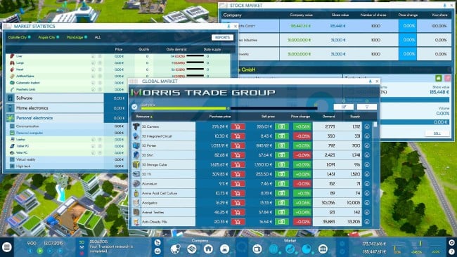 Industry Manager: Future Technologies PC Screenshot