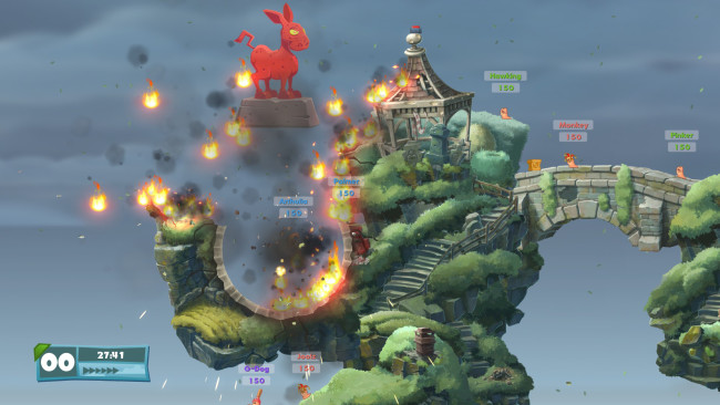 Worms W.M.D PC Screenshot