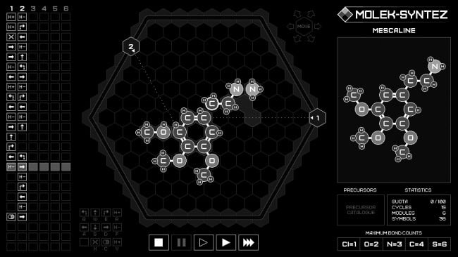 MOLEK-SYNTEZ PC Screenshot