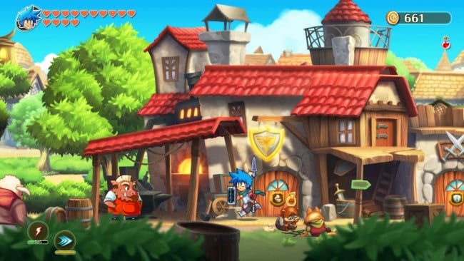 Monster Boy and the Cursed Kingdom PC Screenshot