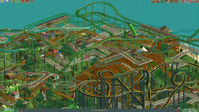 Rollercoaster Tycoon : Triple Thrill Pack PC Screenshot