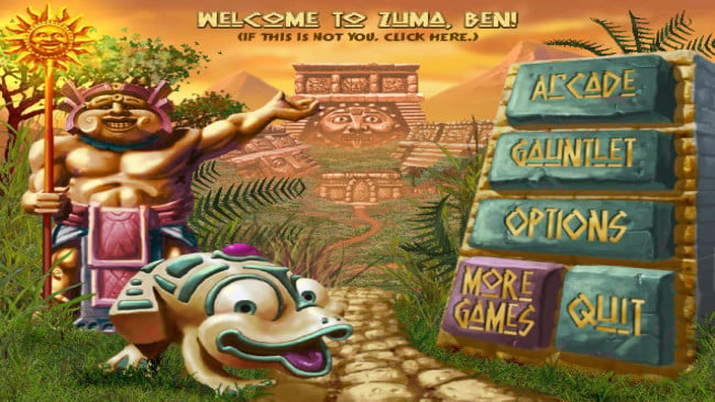 Zuma Deluxe PC Screenshot