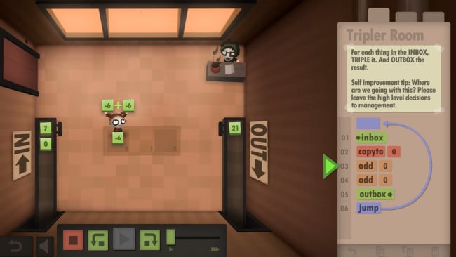 Human Resource Machine PC Screenshot