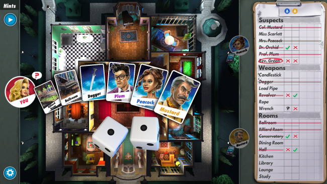 Clue/Cluedo: The Classic Mystery Game PC Screenshot