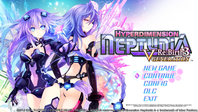Hyperdimension Neptunia Re;birth3 V Generation PC Screenshot