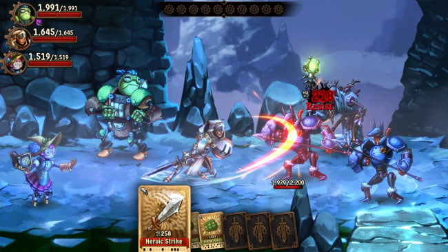 Steamworld Quest: Hand Of Gilgamech PC Screenshot