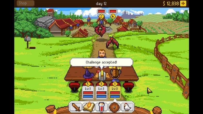 Knights Of Pen And Paper + Edition PC Screenshot