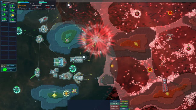 Particle Fleet: Emergence PC Screenshot