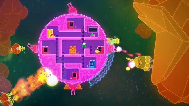 Lovers In A Dangerous Spacetime PC Screenshot