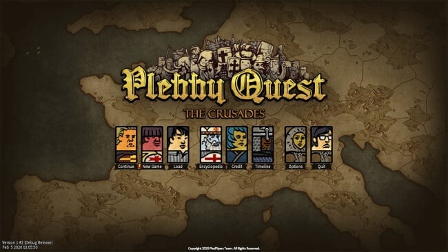 Plebby Quest: The Crusades PC Screenshot