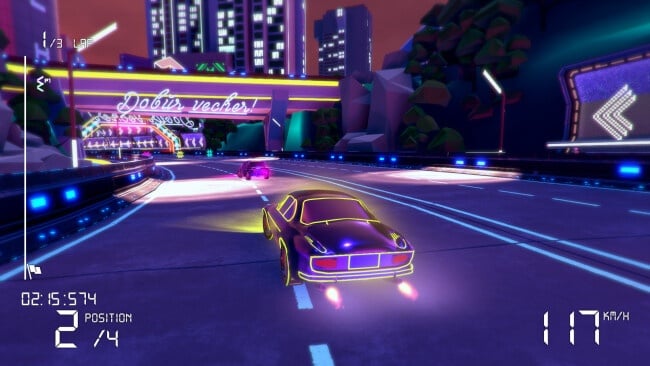 Electro Ride: The Neon Racing PC Screenshot