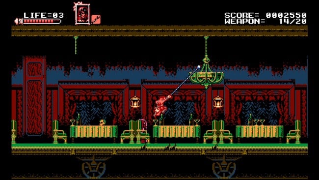 Bloodstained: Curse of the Moon PC Screenshot