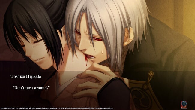 Hakuoki: Edo Blossoms PC Screenshot