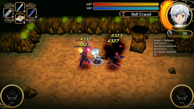 Is It Wrong To Try To Pick Up Girls In A Dungeon? Infinite Combate PC Screenshot
