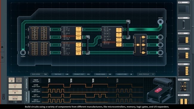 SHENZHEN I/O PC Screenshot