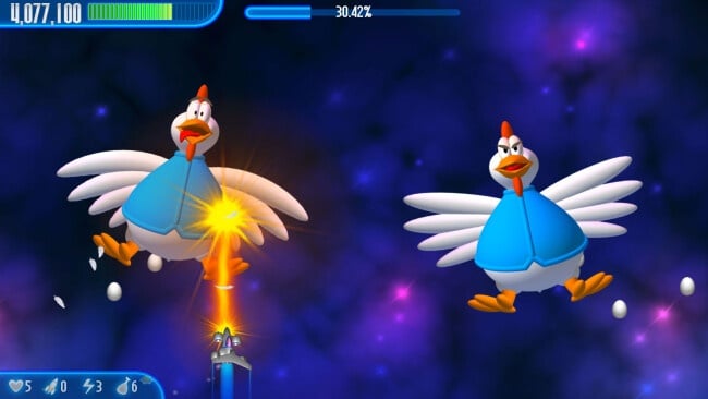 Chicken Invaders PC Screenshot