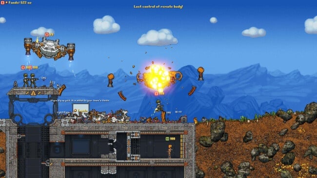 Cortex Command PC Screenshot
