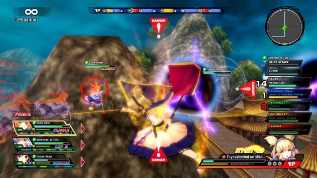 TOUHOU SKY ARENA MATSURI CLIMAX PC Screenshot