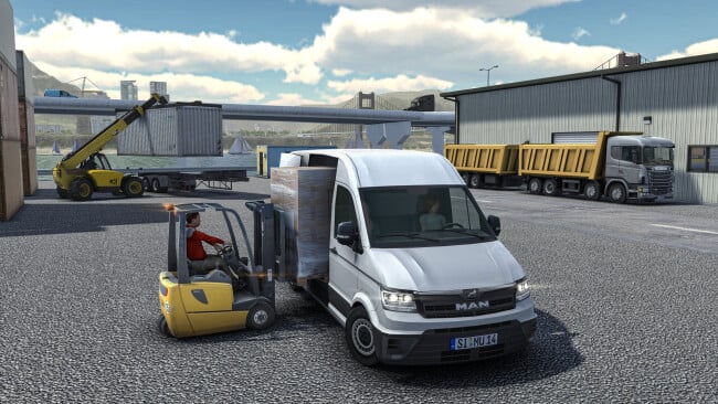 Truck and Logistics Simulator PC Screenshot