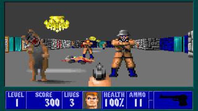 Wolfenstein 3D PC Screenshot