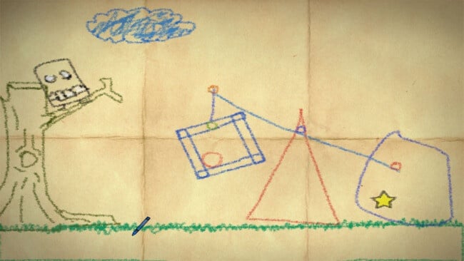 Crayon Physics Deluxe PC Screenshot
