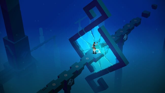 Lara Croft GO PC Screenshot