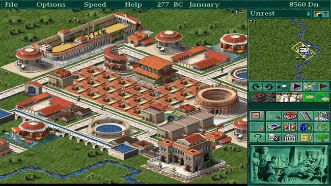 Caesar II PC Screenshot
