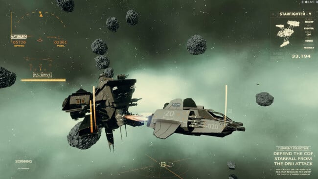 Starfighter Origins Remastered PC Screenshot