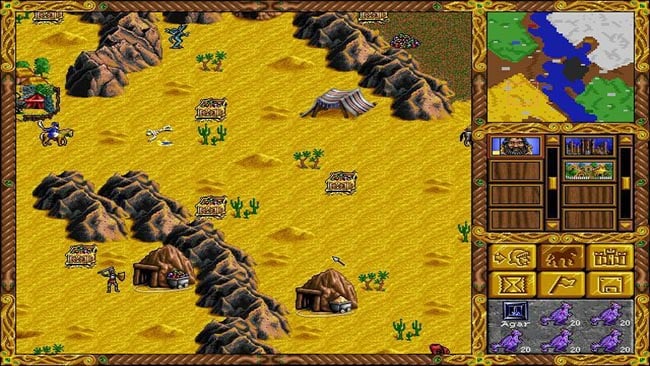 Heroes of Might and Magic PC Screenshot