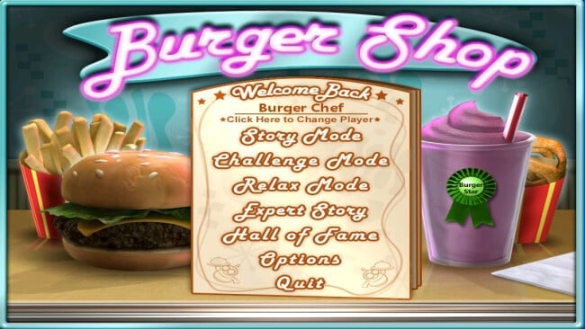Burger Shop PC Screenshot