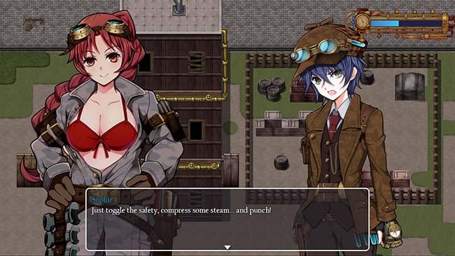 Detective Girl of the Steam City PC Screenshot