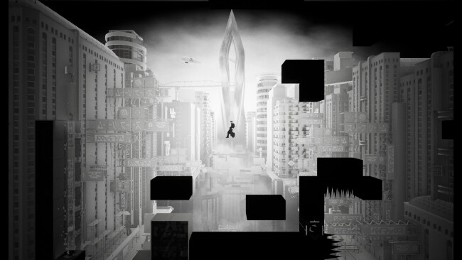 Shift Quantum – A Cyber Noir Puzzle Platformer PC Screenshot