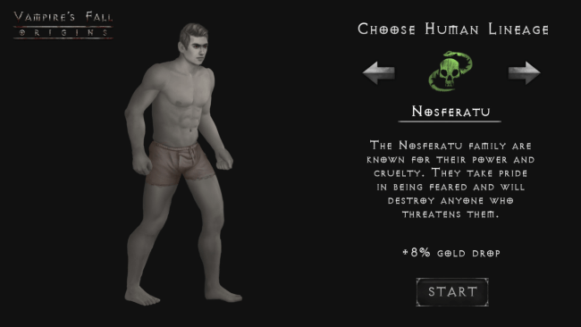 Vampire’s Fall: Origins PC Screenshot
