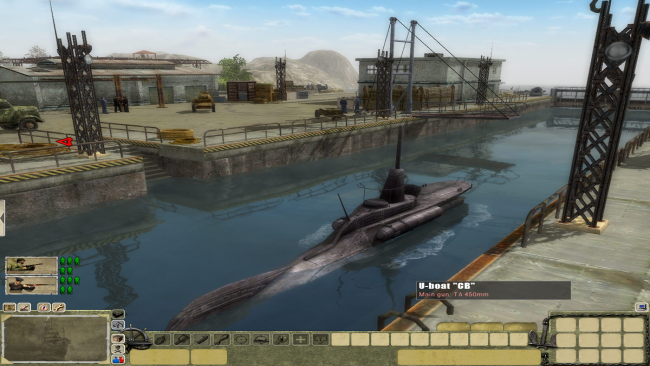 Men Of War: Red Tide PC Screenshot