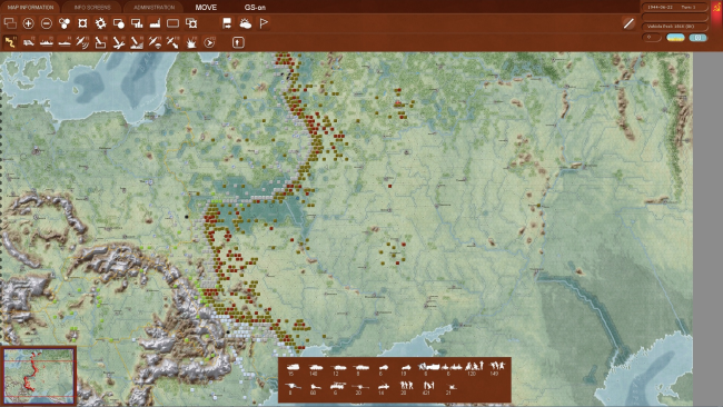 Gary Grigsby’s War In The East PC Screenshot