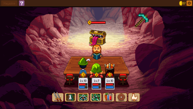 Knights of Pen and Paper PC Screenshot