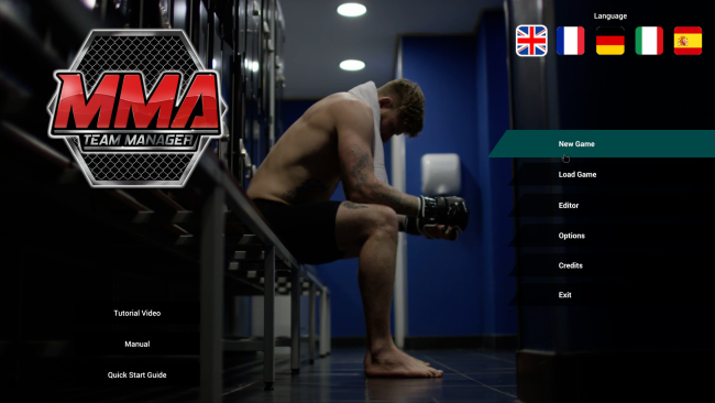 MMA Team Manager PC Screenshot