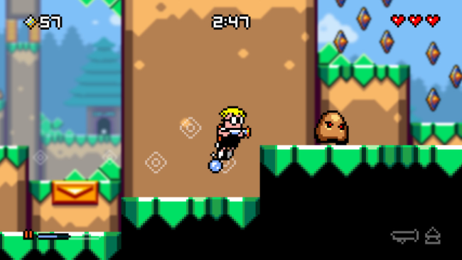 Mutant Mudds Deluxe PC Screenshot