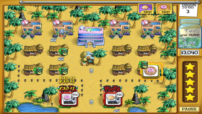 Pizza Frenzy Deluxe PC Screenshot
