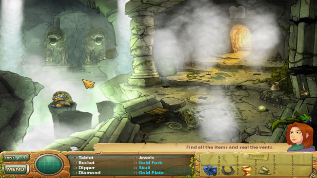Samantha Swift And The Golden Touch Gameplay Screenshot