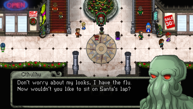 Cthulhu Saves Christmas PC Screenshot