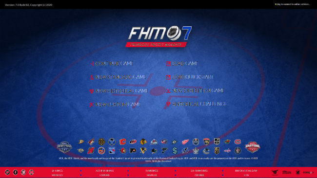 Franchise Hockey Manager PC Screenshot