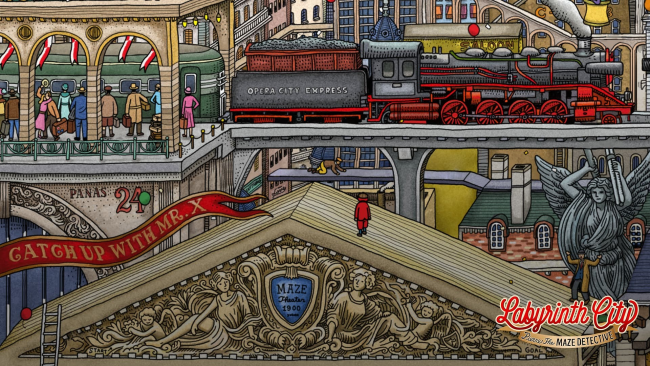 Labyrinth City: Pierre the Maze Detective PC Screenshot