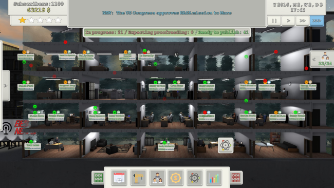 News Tycoon PC Screenshot