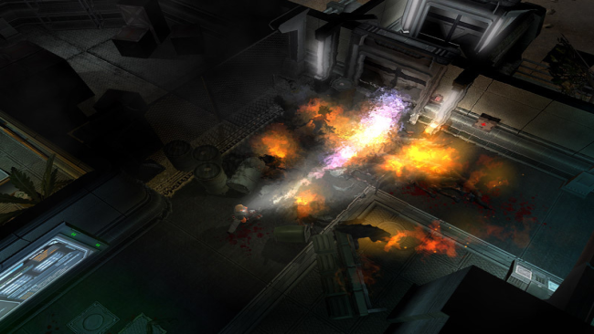 Shadowgrounds Survivor Gameplay Screenshot