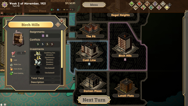 The Commission : Organized Crime Grand Strategy PC Screenshot