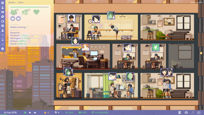Idol Manager PC Screenshot